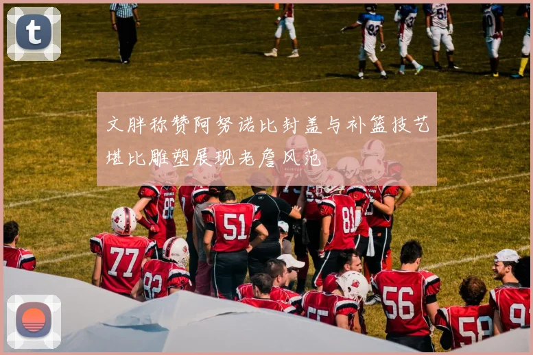 文胖称赞阿努诺比封盖与补篮技艺堪比雕塑展现老詹风范